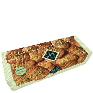 Tejas de Tolosa con pistachos 125g baja un 16% en BM Supermercados
