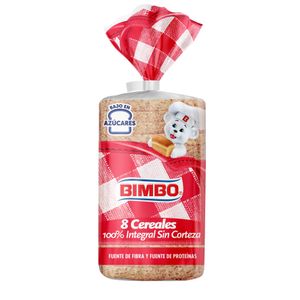 Imagen de Pan de molde sin corteza 8 cereales 450 g