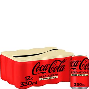 Imagen de Refresco de cola zero zero pack lata 12x33 cl