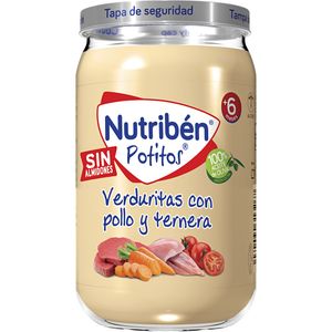 Tarrito pollo y ternera con verduritas 235 g baja un 14% en BM Supermercados