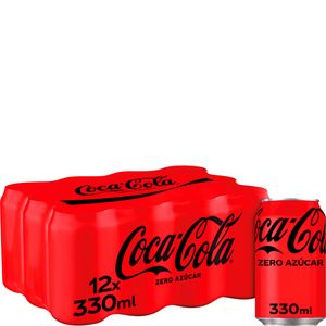 Imagen de Refresco de cola zero pack lata 12x33 cl