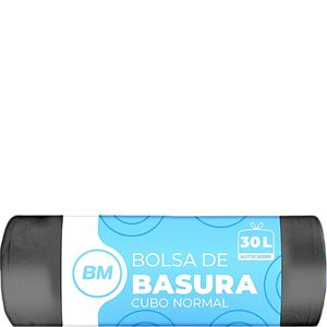 Bolsa de basura 30 l 40 unidades baja un 7% en BM Supermercados