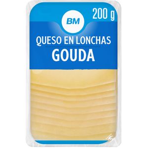 Queso en lonchas gouda 200 g