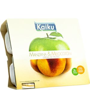 Imagen de Compota de manzana y melocotón 4x100 g