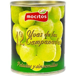 Imagen de Uvas peladas y sin pepitas 12 uds 120 g