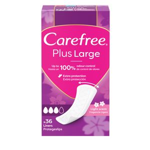 Protegeslip plus large 36 unidades baja un 9% en BM Supermercados