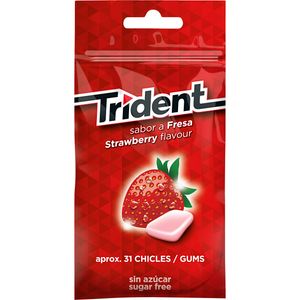 Imagen de Chicle sabor fresa bolsa 43,5 grs