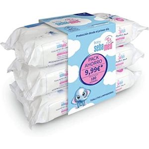 Toallitas suaves bebé 3x60 unidades baja un 15% en BM Supermercados