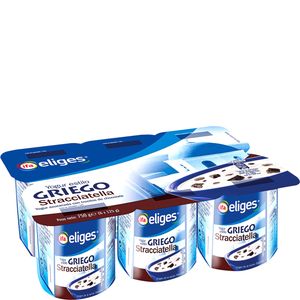 Yogur griego stracciatella 6x125g