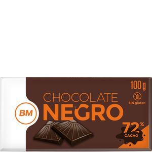 Imagen de Chocolate negro 72% cacao 100 g