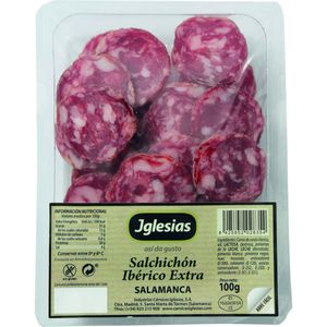 Salchichon ibérico extra lonchas 100 g baja un 10% en BM Supermercados