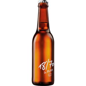 Imagen de Cerveza la rubia botellín 33 cl