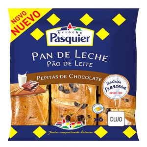 Imagen de Pan de leche con pepitas de chocolate 6 unidades