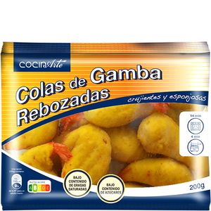 Imagen de Colas gamba rebozada congelada 200 g