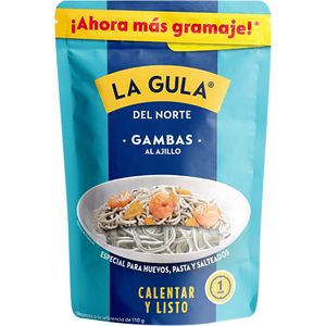 Imagen de La gula del norte con gambas al ajillo 130 g