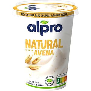 Imagen de Yogur vegetal natural con avena 400 g