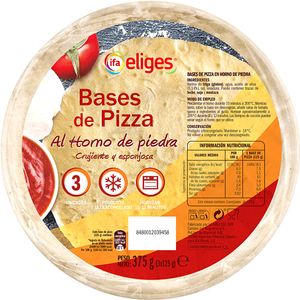 Imagen de Base de pizza 3x125 g