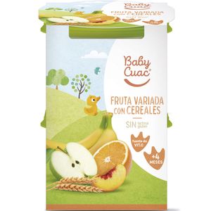 Imagen de Tarrito fruta variada y cereales 2x200 ml