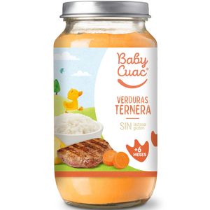 Imagen de Tarrito de verduras y ternera 250 g