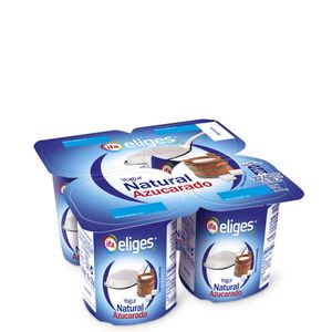 Imagen de Yogur natural azucarado 4x125 g