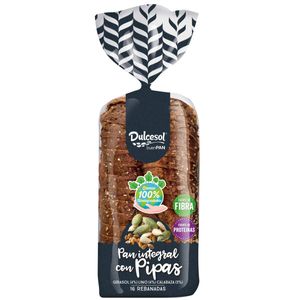 Imagen de Pan de molde integral con pipas 675 g