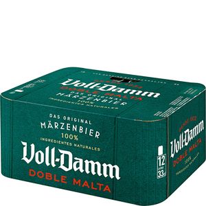 Imagen de Cerveza doble malta pack lata 12x33 cl