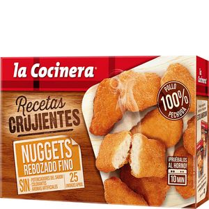 Imagen de Nuggets de pollo con rebozado fino, 400 g