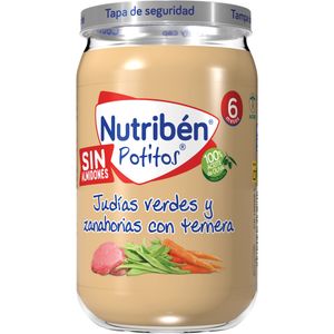 Tarrito ternera con judías verdes y verdura 235 g baja un 14% en BM Supermercados
