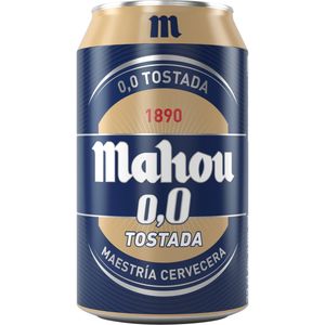 Imagen de Cerveza tostada 0,0° lata 33 cl
