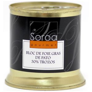 Bloc de foie gras de pato 30% con trozos 200 g baja un 10% en BM Supermercados