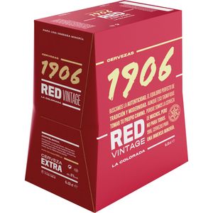 Imagen de Cerveza red vintage pack botellín 6x33 cl