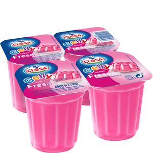 Imagen de Gelatina de Fresa 4x100 g