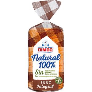 Imagen de Pan de molde natural 100% integral 450 g