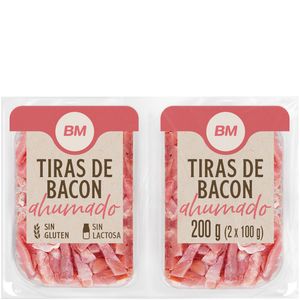 Imagen de Bacon ahumado en tiras 2x100 g