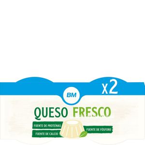 Queso fresco natural 2x250 g