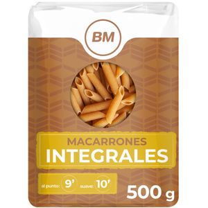 Imagen de Macarrones integrales 500 g