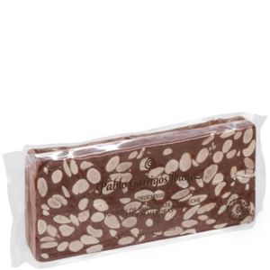 Imagen de Turrón de chocolate con leche y almendras 300 g