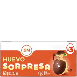 Imagen de Chocolate huevo sorpresa 3X20 g