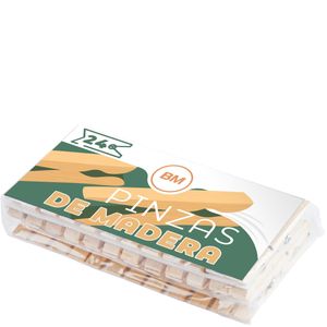 Imagen de Pinzas de madera 24 unidades