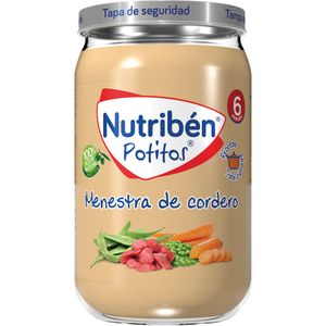 Tarrito menestra de cordero 235 g baja un 14% en BM Supermercados