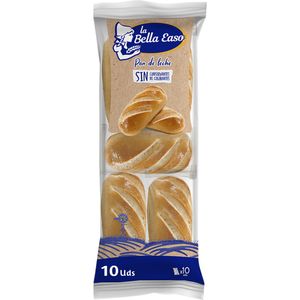 Pan de leche 9 unidades baja un 16% en BM Supermercados