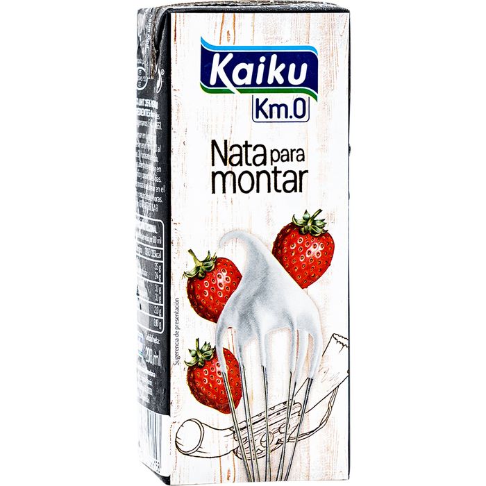 Kaiku Nata lquida para montar 200 ml | BM Supermercados Online